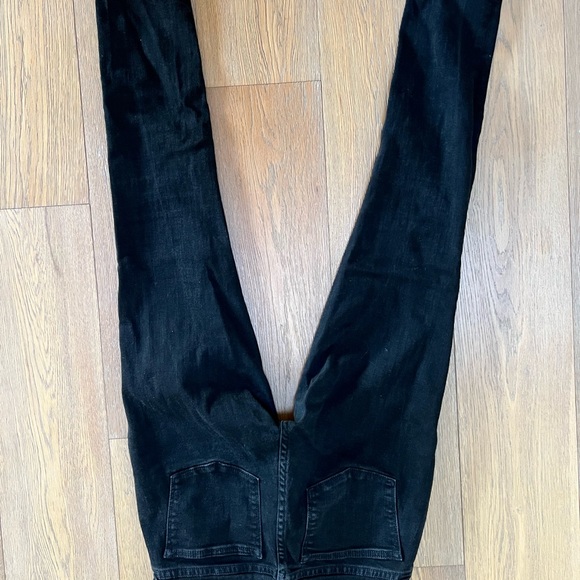 J. Crew Toothpick Skinny Maternity Pull-On Jeans Black - Picture 2 of 3